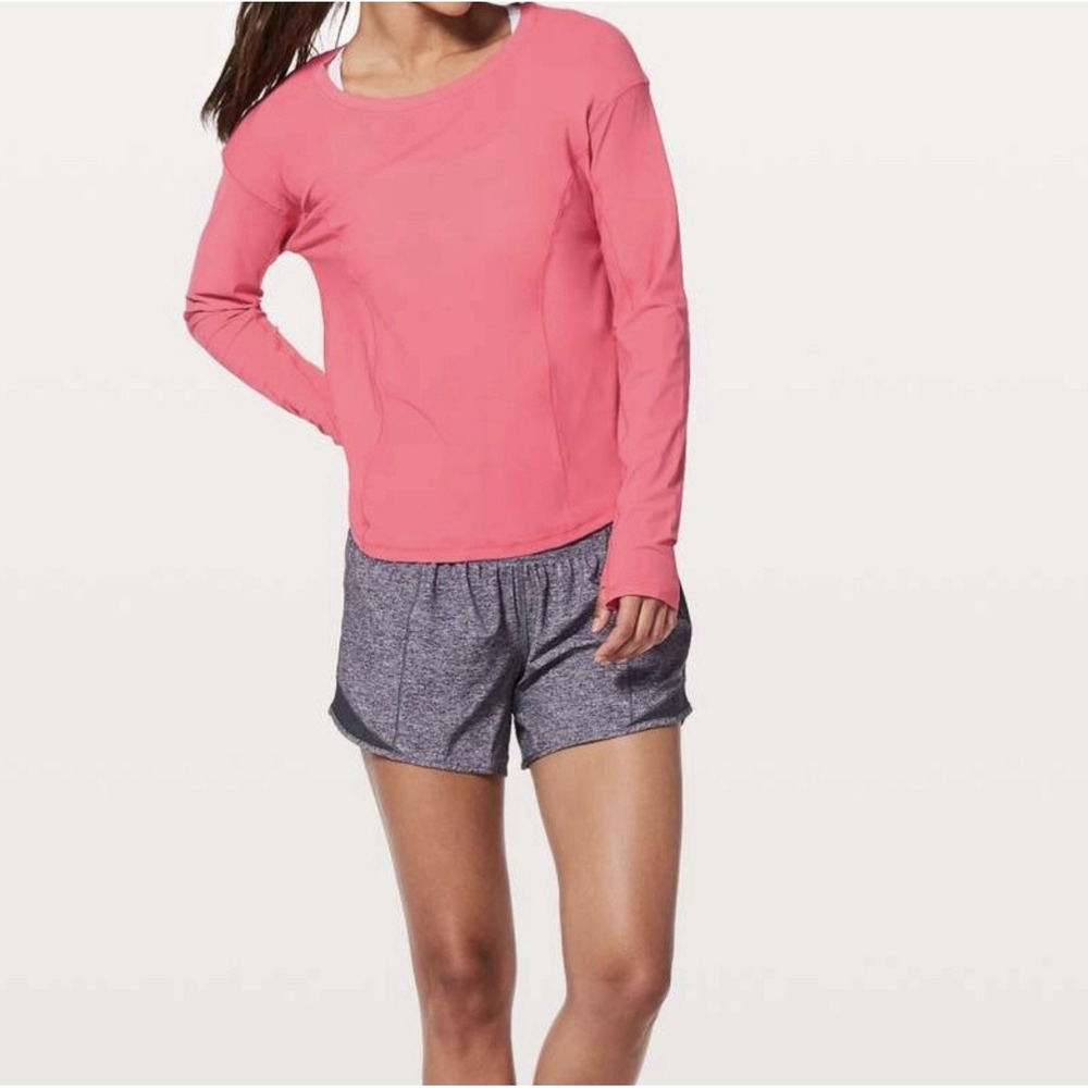 Lululemon On Pace Long‎ Sleeve Color Glossy  Women's Size 6 W3BENS
